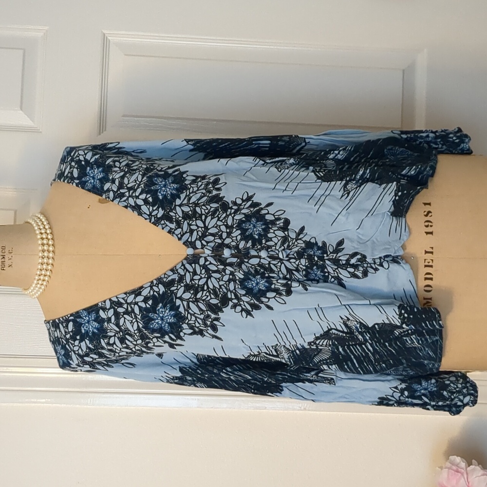 Free People Birds Of A Feather Top Sz. L - Picture 2 of 8
